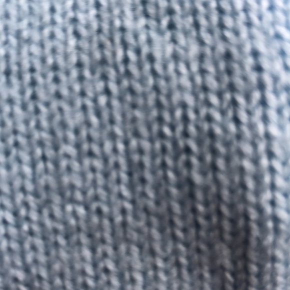 Baby boy blue hoodie sweater/sweet white bear on front/ zip up in back 18 months - Picture 14 of 15